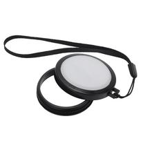 MENNON Baltos spalvos balanso fotoaparato objektyvo dangtelis Plastikinis fotoaparato korpuso dangtelis Antikorozinis(77mm 3in ) 46mm