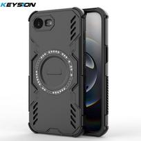 KEYSION Hollow Heat Dissipation Case for iPhone 16e Soft Silicone+PC Magnetic Cooling Shockproof Phone Cover for iPhone 16e 2025 for iPhone 16e juoda