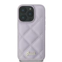 Guess Guhcp16Spsqsqsu Iphone 166.1 Light Purple/Jasnofioletowy Hardcase Pikowany Metalowe Logo