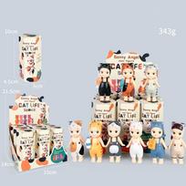 Nwe Blind Box Series Figures Toys Ornaments Dolls For Fans Children Christmas Gifts Cats Life Action