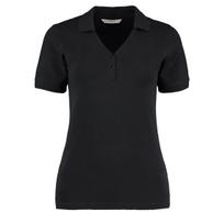 Kustom Kit Ladies Sophia ComfortecÂ® V-Neck Short Sleeve Polo Shirt 8