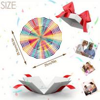Vibrant Neon Wind Spinner Kinetic 2D Metal Garden Decor for Outdoor Yard Patio Party Decoration No Electricity Needed