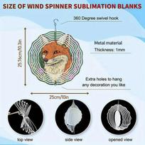 Vibrant Metal Fox Garden Spinner for Outdoor Decor Durable Wind Powered Sculpture for Yard Art and Thanksgiving Decoration Indoor Outdoor Use