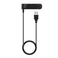 USB įkrovimo duomenų kabelis Garmin Forerunner 220 adapteriui, nešiojama doko įkroviklis Forerunner220 išmaniajam laikrodžiui juoda
