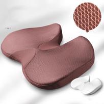 Car Cushion Memory Foam Seat Pain Relief Chair Cushion Office Simple Comfortable Car Front Cushion Non-slip Breathable SEAMETAL Car Seat Cushion kava