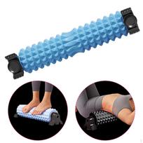 Column Deep Tissue Muscle Massage Flexible Back Legs Point Foam Roller for Body mėlyna