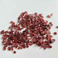 Natūralus raudono granato kristalas, šiurkštus akmuo, originalus brangakmenis, mineralas, žali akmenys, pavyzdys, gydantys mineralai, dvasinė dovana 3-8mm bordinė
