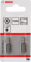Atsuktuvų antgalių komplektas Bosch 2608522012, T25H, 25 mm, 1/4"