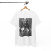 Native American Indian Tshirt Sitting Bull Chief New Unisex Heavy Cotton Tee Unisex T-Shirt S