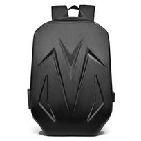 REWELL Hard Shell Laptop Backpack with Combination Lock juoda
