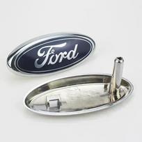 Automobilio lipdukas Ford Naujas 2025 Karštas 14.5X6cm Emblema Ford Mondeo Explorer Focus 2 3 Fusion Transit F150 Fiesta Automobilio logotipas Priekinės grotelės