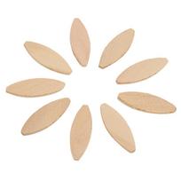100 VNT. Buko medienos jungimo sausainiai Medinės plokštės sujungimo įrankis 0# 10# 20# Jungimo sausainiai Tenono sausainis Baldų karkasavimas