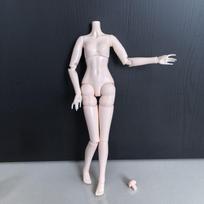 1/4 New Scale Male/Female Mjd Mechanical Double-Jointed Body Doll 40Cm Doll Body Action Figure Diy Doll Children Dress Up Toy black
