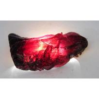50.80 Ct Natural RUBY Huge Rough Earth Mined CERTIFIED Red Loose Gemstone 31 mm approx raudona