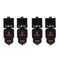 4 vnt. Hotend keitimas Bambu Lab P2S H2D H2S H2C A1 A1 Mini 3D spausdintuvui 0,2 mm 0,4 mm 0,4 mm 0,6 mm Hotend su 4 black