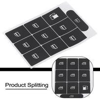 for GOLF MK5 for PASSAT B6 Car Door Window Lift Button Stickers Switch Interior Decoration car button sticker Car Styling Access China Mainland