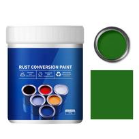 Rust Conversion Paint Water-Based, Corrosion Resistant, Multi-Surface, Indoor/Outdoor Use, 300g Red One Size žalia