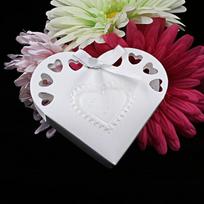 25Pcs Paper Love Heart Candy Box Sweet Gift Box Party Supplies Wedding Decoration Mariage Favors 25Pcs balta