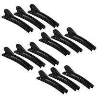 12PCS Hair Rollers Clips Wave Fluffy Hair Perm Bar Rods Curler Hairdressing Styling Tool juoda