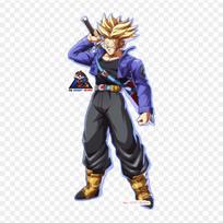 Pleistukai drabužiams, krepšiui, lygintuvu tvirtinami šiluminiai lipdukai Dragon Ball Fighterz personažai Dragon Ball Fighterz Trunks raštas, plaunami, šilumos perdavimo multi