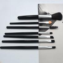 7 vnt makiažo šepetėlių rinkinys antakių šepetėlis su plastikine rankena Beauty Foundation akių šešėlių šepetėliai gray