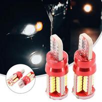 T10 Automobilis 501 Led šoninės lemputės Canbus be klaidų 57 Smd Xenon White W5W
