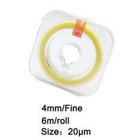1 ritinėlis/dėžutė dantų poliravimo juostelė 4 mm dervos dantų tarpdančių šlifavimo paviršių šlifavimo odontologijos įrankis odontologo medžiaga Yellow 4mm Fine beige