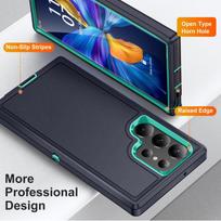 Shockproof Anti -Dust Armor Coque Case For Samsung Galaxy S23 Ultra S22 Plus A54 A14 A53 A13 Mobile Phone Covers Funda for A14 5G SM-A146 tamsiai mėlyna spalva