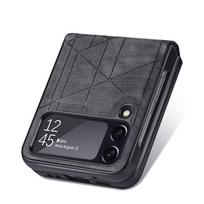 For Samsung Z Flip 4 5g Anti -Slip Folding Leather Case For Samsung Galaxy Z Flip4 Flip 4 Zflip4 Fall Protection Phone Bag for Samsung Z Flip 4 juoda