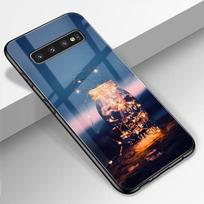 Butelio dėklas, skirtas Samsung Galaxy S21 S10 S9 S8 S10e S20 Ultra A51 A71 A50 A21s A20e A70 Note 20 10 9 8 Plus grūdintas stiklas S20 Plus gray