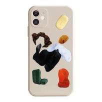 Retro telefono dėklas skirtas Iphone 8 Plus 7 Se2 13 Pro Max 12 Mini Xr Xs X Shell Smūgiams atsparus galinis dangtelis, skirtas iPhone 11 6s 6 Se2020 Shell iphone 6s 6