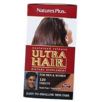 Vitaminai plaukams, Ultra Hair vyrams ir moterims, Nature's Plus (36375021) 120tab