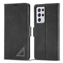 Odinis atverčiamas telefono dėklas, skirtas Samsung Galaxy A50 A30s A70 A51 A71 A12 A22 A32 A52 A13 A23 A33 A53 A73 prabangus magnetinis piniginės dangtelis For A50 A50S A30S juoda