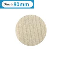 Vilnos poliravimo pagalvėlės 75-180 mm padengtos pagalvėlės akmeniu elastingos beige