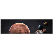 Abstraktus Astronautas Kosmosas Svajojantis Žvaigždės Planeta riba Drobės Tapyba Plakatai ir Spaudiniai Sienos Menas Paveikslai Svetainės Dekoras 20*40cm
