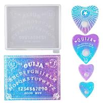 DIY Divination Board Silicone Mold Resin Casting Epoxy Mould Crafts Tool New white