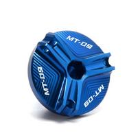 For Yamaha MT09 MT-09 MT 09 Tracer SP FZ09 FJ09 2013-2022 Motorcycle Front Rear Brake Fluid Reservoir Tank Cover Oil Filler Oil filler cap-Blue