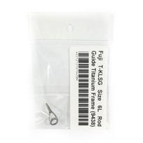Fuji T-KLSG Size 6L Rod Guide Titanium Frame SIC x 1 (9438) white