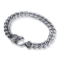 Gryno sidabro Sterling 925 sidabro madingi papuošalai Tailando sidabro grandinėlės S925 apyrankė 18cm gray