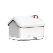 300ml Snow House Air Humidifier Usb Ultrasonic Mist Maker Aroma Diffuser Colorful Led Light For Home Room Fragrance Umidificador Usb Plug in white
