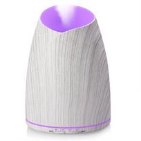 500ml Esseatial Oil Diffuser Air Humidifier Wood Grain Color Changing Led Light Ultrasonic Cool Mist Aroma Difusor Humidificador UK gray