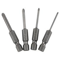 Screwdriver Bits PH1 PH2 Precision 4Pcs/set Alloy Steel