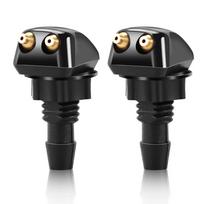2vnt/komplektas Universalus vandens antgalis Automobilio valytuvo antgalis LM 2pcs black