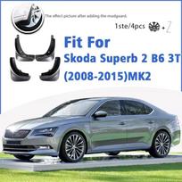 4x skirta Skoda Superb 2 MK2 B6 3T 2009 2010 2011 2012 2013 2014 2015 Purvasargiai Purvasaugiai Purslai priekinio galinio rato sparnas