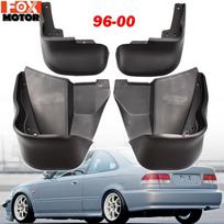 Car Mud Flaps For Honda Civic 6th 1996 1997 1998 1999 2000 Set Front Rear Mud Flap Splash Guards Mudguards Front Rear
