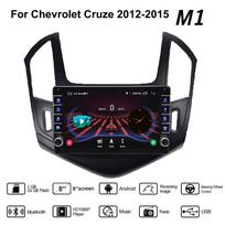 2Din automobilio radijas, skirtas „Chevrolet Cruze 2012-2015“ su mygtuko rankenėle daugialypės terpės grotuvu „Android“ GPS navigacijos galvutė 2din 1+16GB 1+16GB juoda
