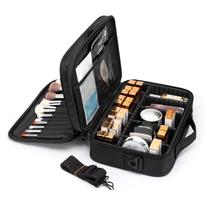Largecapacity makeup bag professional embroidery tool box beauty nail handheld portable storage juoda