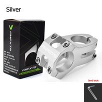 Bicycle Handle Stand Faucet Handle Accessories Road Bike Short Handle Stand Riding Mountain Bike Hollow Riser 31.8mm sidabras