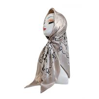 Cashew Printed Large Square Scarf 90cm Silk Scarf New Turban Silk Satin Shawl Ladies Scarf 90*90cm