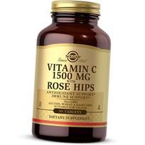 Vitaminas C su rožių klubais, vitaminas C 1500 su erškėtuogėmis, Solgar 90 tab (36313219) 90tab